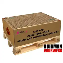 Huisman Vuurwerk Event Box Sodom and Gomorrah aanbieding