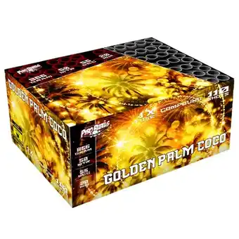 Huisman Vuurwerk Golden Palm Coco aanbieding