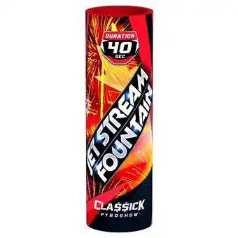 Huisman Vuurwerk Jet Stream Fountain aanbieding