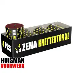 Huisman Vuurwerk Knetterton XL (4st.) aanbieding