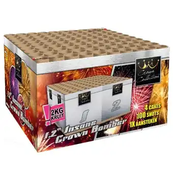 Huisman Vuurwerk Insane Crown Bomber aanbieding