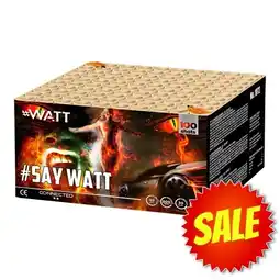 Huisman Vuurwerk Say Watt aanbieding