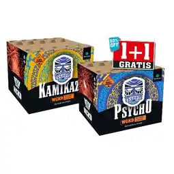 Huisman Vuurwerk Psycho & Kamikaze aanbieding