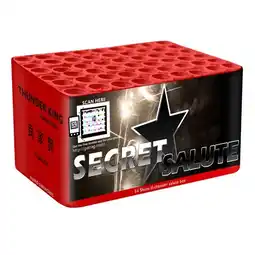 Huisman Vuurwerk Secret Salute aanbieding