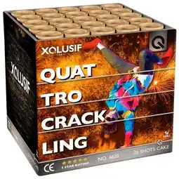 Huisman Vuurwerk Quattro Crackling aanbieding