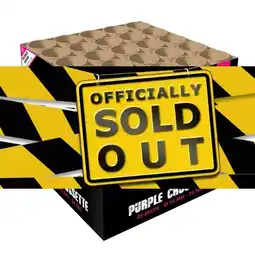 Huisman Vuurwerk Purple Crossette aanbieding