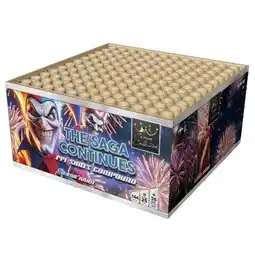 Huisman Vuurwerk The Saga Continues aanbieding