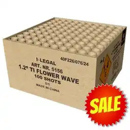 Huisman Vuurwerk Ti Flower Wave aanbieding