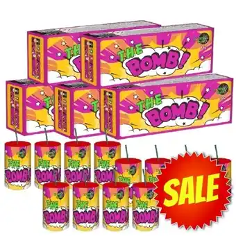 Huisman Vuurwerk The Bomb Actie 5 Pakjes aanbieding