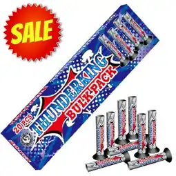 Huisman Vuurwerk Thunderking Crackling Bulkpack Actie (20st.) aanbieding