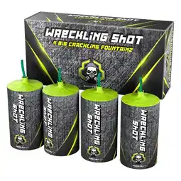Huisman Vuurwerk Wreckling Shot aanbieding