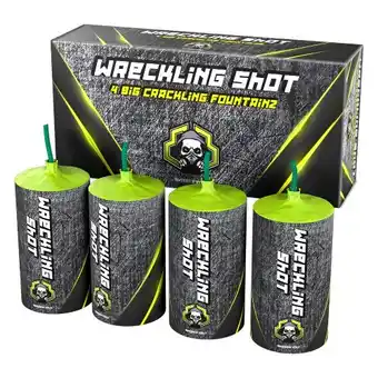 Huisman Vuurwerk Wreckling Shot aanbieding