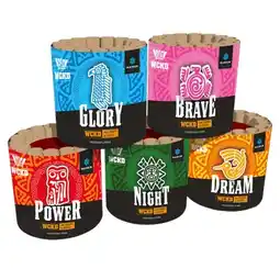 Huisman Vuurwerk WCKD Winners aanbieding