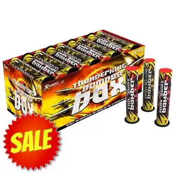 Huisman Vuurwerk Thunderking Bomber Box aanbieding