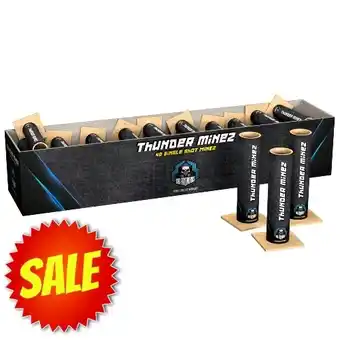 Huisman Vuurwerk Thunder Minez 40st aanbieding
