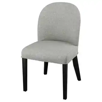 IKEA Rosentorp Eetkamerstoel, Tibbleby Beige-grijs/zwart aanbieding