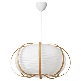 IKEA Taggtofs / havsdjup Hanglamp, wit bamboe, 67 cm aanbieding