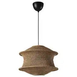 IKEA BlÅstÅng / havsdjup Hanglamp, beige/zwart, 45 cm aanbieding