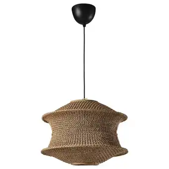 IKEA BlÅstÅng / havsdjup Hanglamp, beige/zwart, 45 cm aanbieding