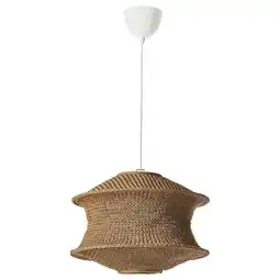 IKEA BlÅstÅng / havsdjup Hanglamp, beige/wit, 45 cm aanbieding