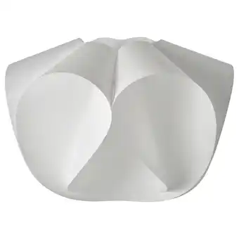 IKEA BÄcknate lamp: wit, zacht, bloemvormig, materiaal op petroleumbasis aanbieding