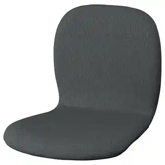 IKEA SkÅlsta Kuipzitting, Knäbäck donkergrijs aanbieding