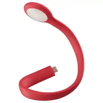 IKEA Felrode flexibele halslamp, hÖstulota, met instelbaar led-licht aanbieding