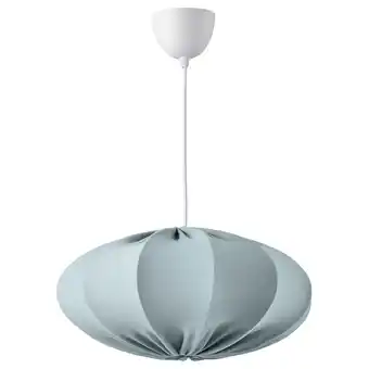 IKEA Regnskur / havsdjup Hanglamp, turkoois/wit, 52 cm aanbieding