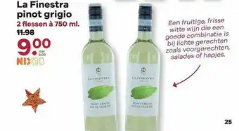 Boon`s Markt La Finestra Pinot Grigio aanbieding