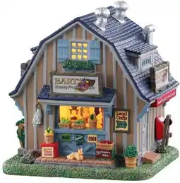 Intratuin Lemax Harvest Crossing kersthuisje barts produce & crafts (lokale ambachten) 12,1 x 6 x 17,8 cm aanbieding