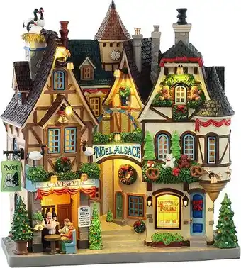Intratuin Lemax Caddington Village kerstdorp noel alsace (dorpje) 17,4 x 15,9 x 19,9 cm aanbieding