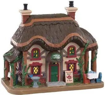 Intratuin Lemax Caddington Village kersthuisje cypress lane b&b (bed and breakfast) 26,4 x 20,8 x 26,7 cm aanbieding