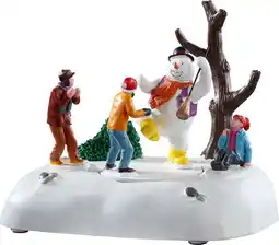 Intratuin Lemax General kerstdorp frosty frolic (ondeugende sneeuwpop) 20,4 x 12,2 x 22,8 cm aanbieding