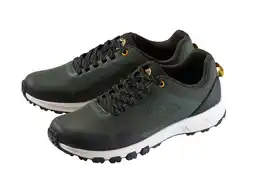 Lidl CRIVIT Heren wandelschoenen (Zwart/groen, 45) aanbieding
