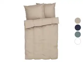 Lidl LIVARNO home Lyocell satijnen dekbedovertrek 200 x 200 cm aanbieding