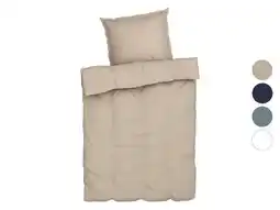 Lidl LIVARNO home Lyocell satijnen dekbedovertrek 140 x 200 cm aanbieding