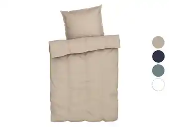 Lidl LIVARNO home Lyocell satijnen dekbedovertrek 140 x 200 cm aanbieding