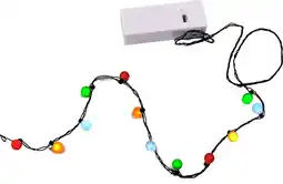 Intratuin LuVille kerstdorp verlichting lichtsnoer 65 cm multi aanbieding