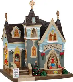 Intratuin Lemax Caddington Village kersthuisje chapel of everlasting life (kapel) 17,1 x 14,2 x 21 cm aanbieding