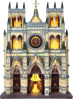 Intratuin Lemax kersthuisje St. Patrick's cathedral (kathedraal) H 32 cm aanbieding