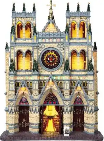 Intratuin Lemax kersthuisje St. Patrick's cathedral (kathedraal) H 32 cm aanbieding
