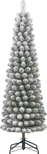 Intratuin Black Box kunstkerstboom Charlton besneeuwd D 48 H 155 cm aanbieding