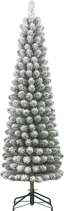Intratuin Black Box kunstkerstboom Charlton besneeuwd D 48 H 155 cm aanbieding