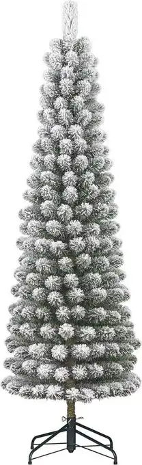 Intratuin Black Box kunstkerstboom Charlton besneeuwd D 53 H 185 cm aanbieding