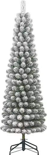 Intratuin Black Box kunstkerstboom Charlton besneeuwd D 56 H 215 cm aanbieding