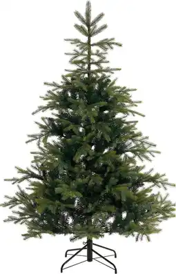 Intratuin Black Box kunstkerstboom Grand Fir D 162 H 230 cm aanbieding