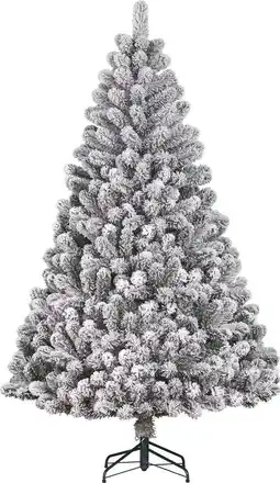 Intratuin Black Box kunstkerstboom Charlton besneeuwd D 127 H 215 cm aanbieding