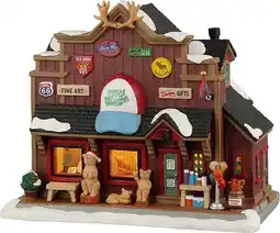Intratuin Lemax Vail Village kersthuisje Wild Wooly's Gift Shop (cadeauwinkel) 12,4 x 22,2 x 18,5 cm aanbieding