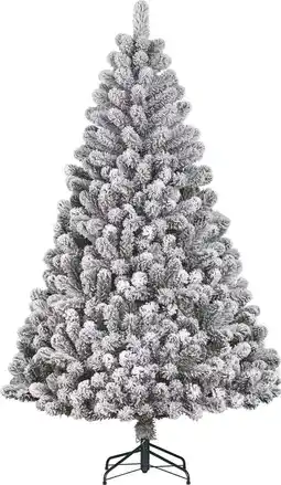 Intratuin Black Box kunstkerstboom Charlton besneeuwd D 135 H 230 cm aanbieding