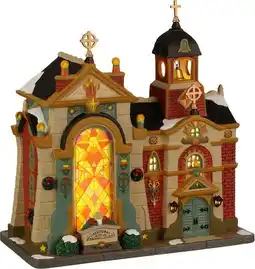Intratuin Lemax Caddington Village kersthuisje Cathedral Of Eternal Light (kerk) 12,5 x 23,1 x 24,5 cm aanbieding
